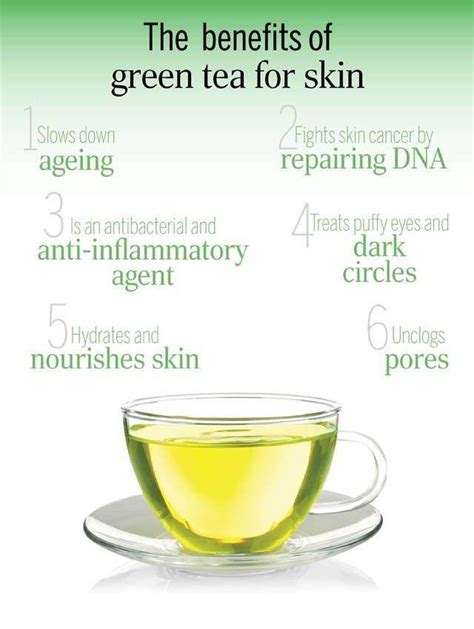 does green tea exfoliate skin
