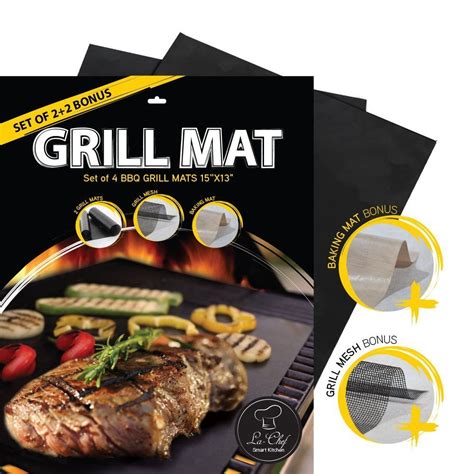 does grill mats allow grill marks