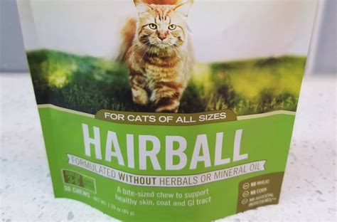 does hairball cat food work