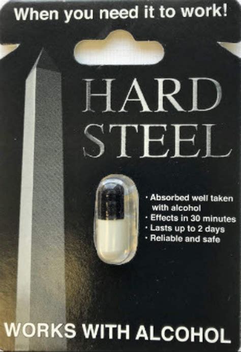 does hard steel pill work