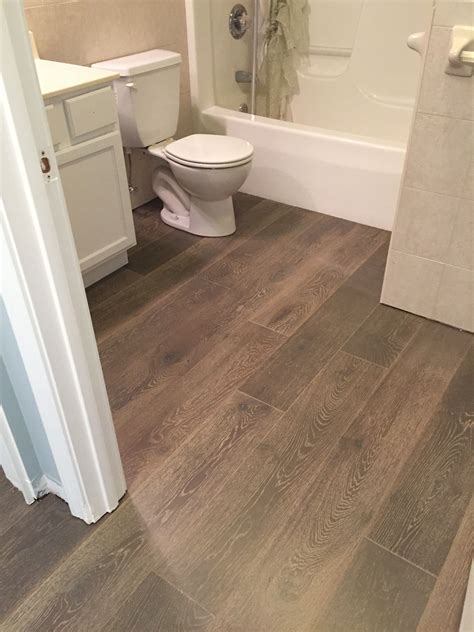 does hardibacker waterproof wood floor in bathroom