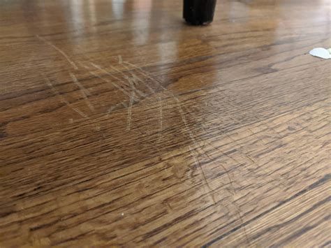 does hardwood flooring scratch easily