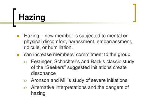 does hazing promotes team cohesion