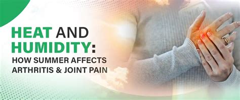 Does High Humidity Increase Joint Pain