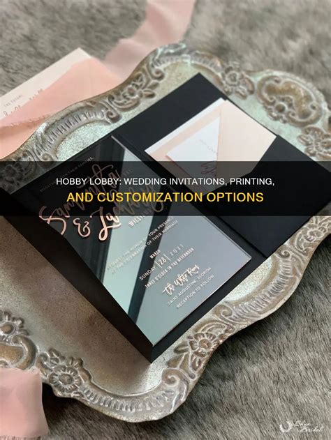 Does Hobby Lobby Print Invitations