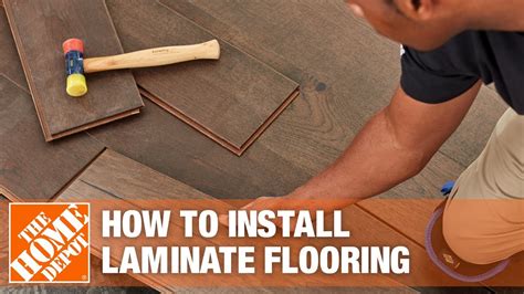 does home depot charge install laminate flooring