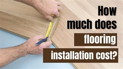 does home depot charge install laminate flooring