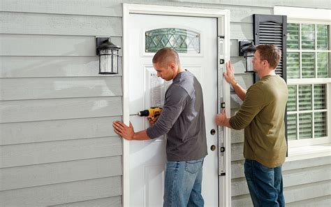 does home depot install front doors