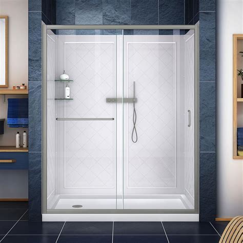 does home depot install glass shower doors