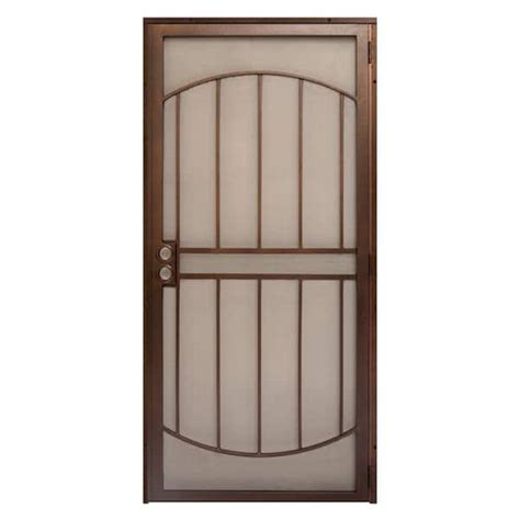 does home depot install security doors