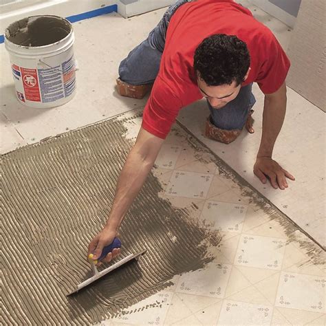 does home depot install tile flooring