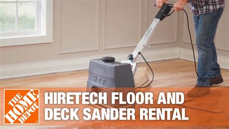 does home depot rent floor sanders