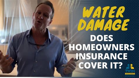 does homeowners insurance cover water damage from broken pipe