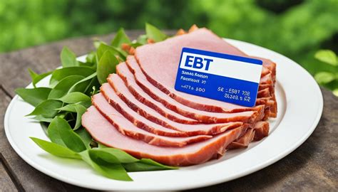 does honey baked ham accept ebt
