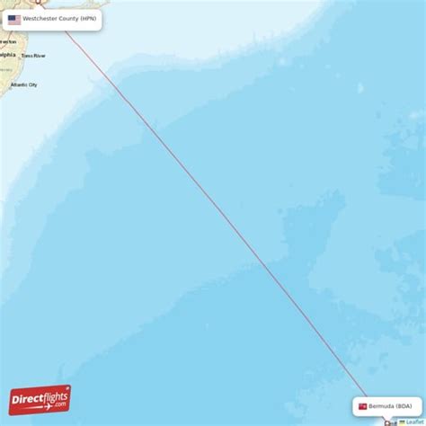 does hpn fly direct to bermuda
