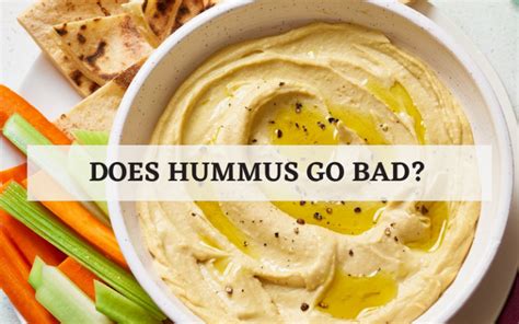 does hummus go bad if left out