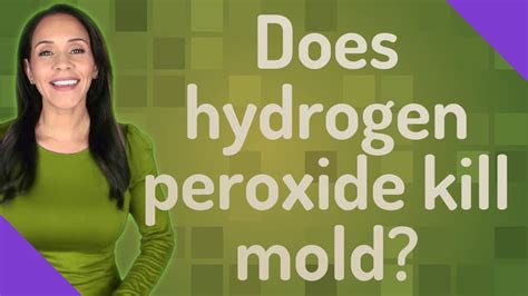does hydrogen peroxide kill mold on carpet