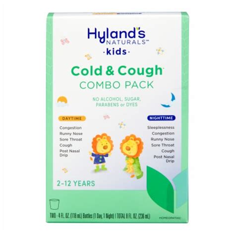 does hylands cold and cough have antihistamine