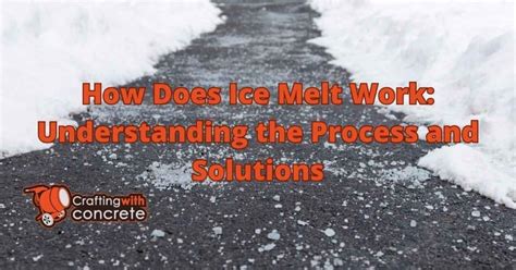 Does Ice Melt Really Work
