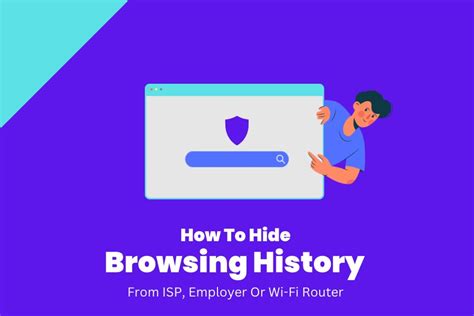 does incognito hide history from router