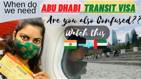 does indian need transit visa for abu dhabi