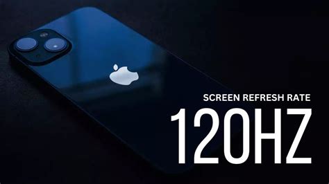 does iphone 14 has 120hz