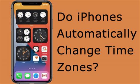 Does Iphone Automatically Change When Clocks Go Forward