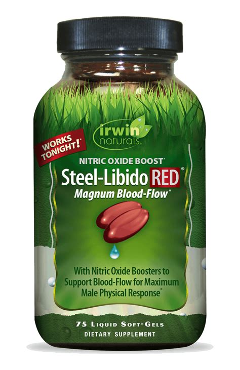 does irwin naturals steel libido red work