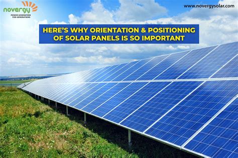 does it matter which way you orient solar panels