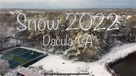Does It Snow In Dacula Ga