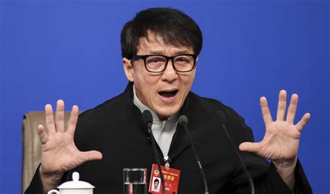 does jackie chan speak french