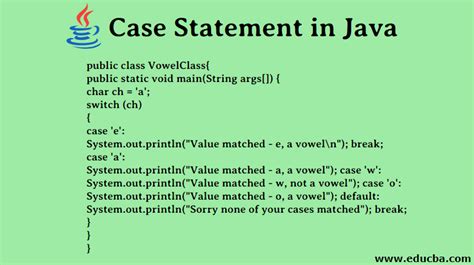 does java have switch case