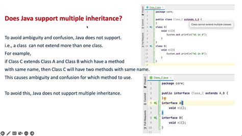 does java support multiple inheritance justify