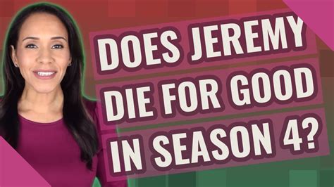 does jeremy die in season 4