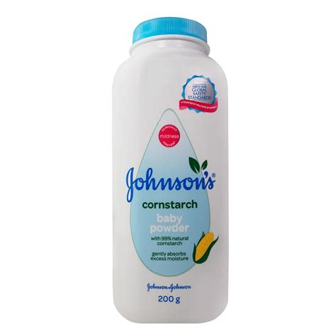 does johnson and johnson cornstarch baby powder have talc in it