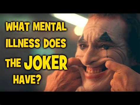 does joker have a mental disorder