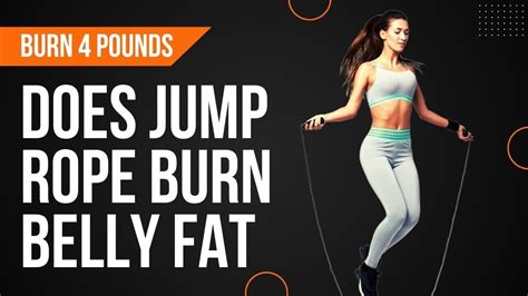 does jumping rope burn belly fat fast