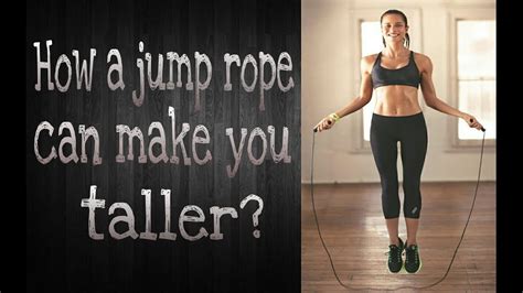 does jumping rope make you taller
