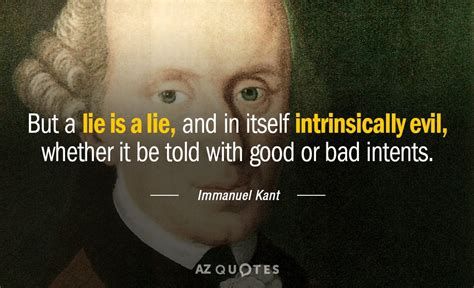 does kant think lying is wrong