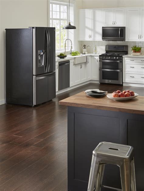 does kenmore make black stainless steel appliances