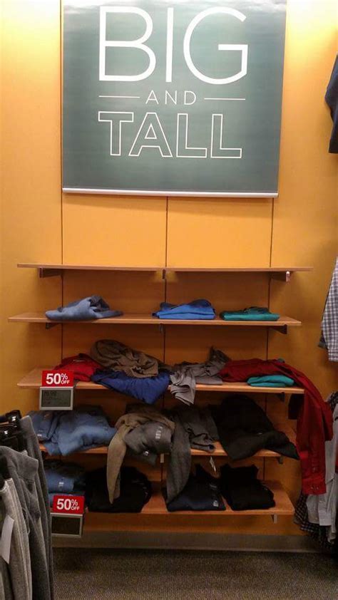 does kohls have a big and tall section