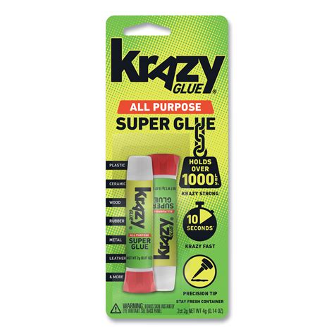 does krazy glue work on rubber