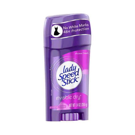 does lady speed stick contain aluminum