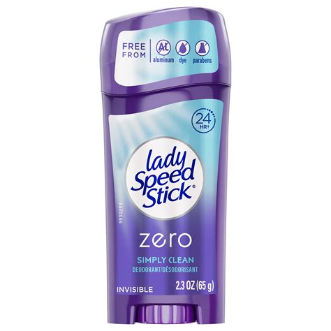 does lady speed stick contain aluminum