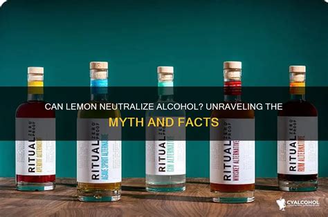 Does Lemon Neutralize Alcohol