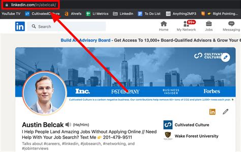 does linkedin have your phone number