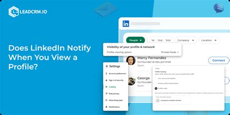 does linkedin notify when you view a profile if you don't have an account