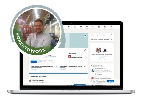 does linkedin open to work help