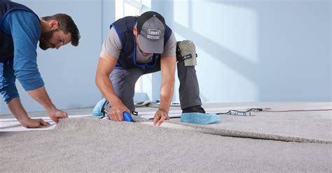 does lowes charge to install carpet