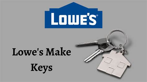 does lowes make duplicate keys